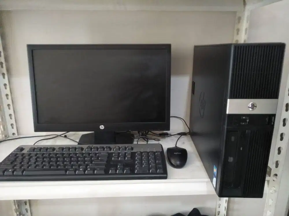 Komputer lengkap siap pakai PC branded intel core i3 BERGARANSI