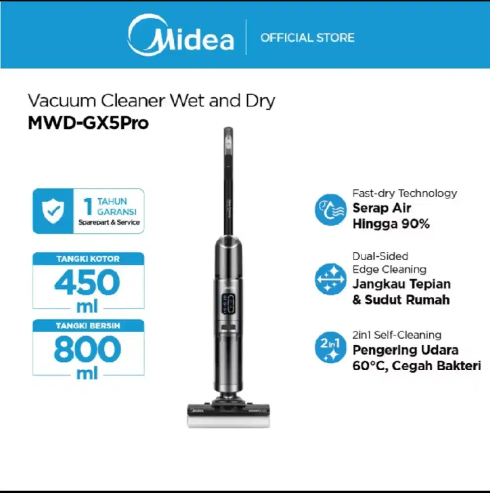 Vacum Cleaner Midea MWD-GX5Pro