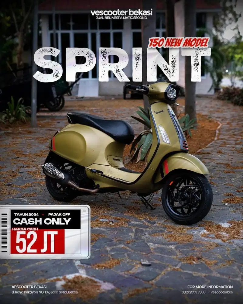 VESPA SPRINT 150 NEW MODEL 2024