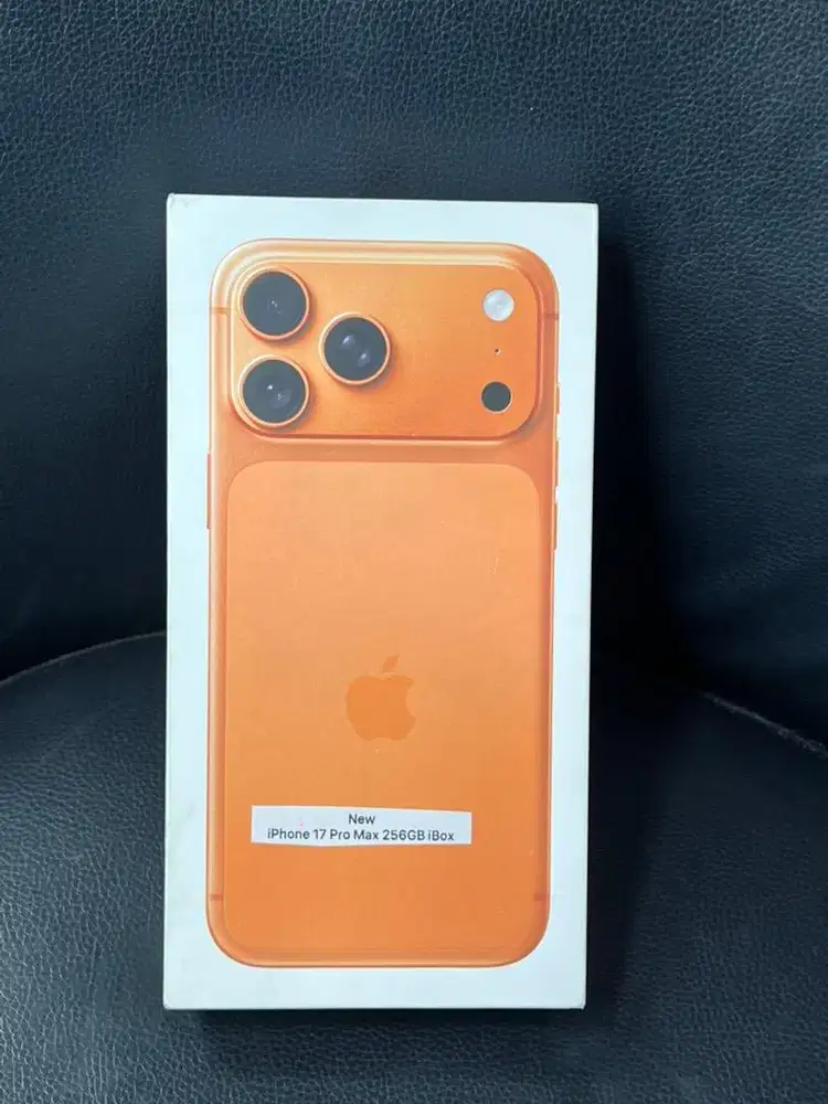 new iphone 17 promax 256gb segel ibox garansi 1 tahun resmi