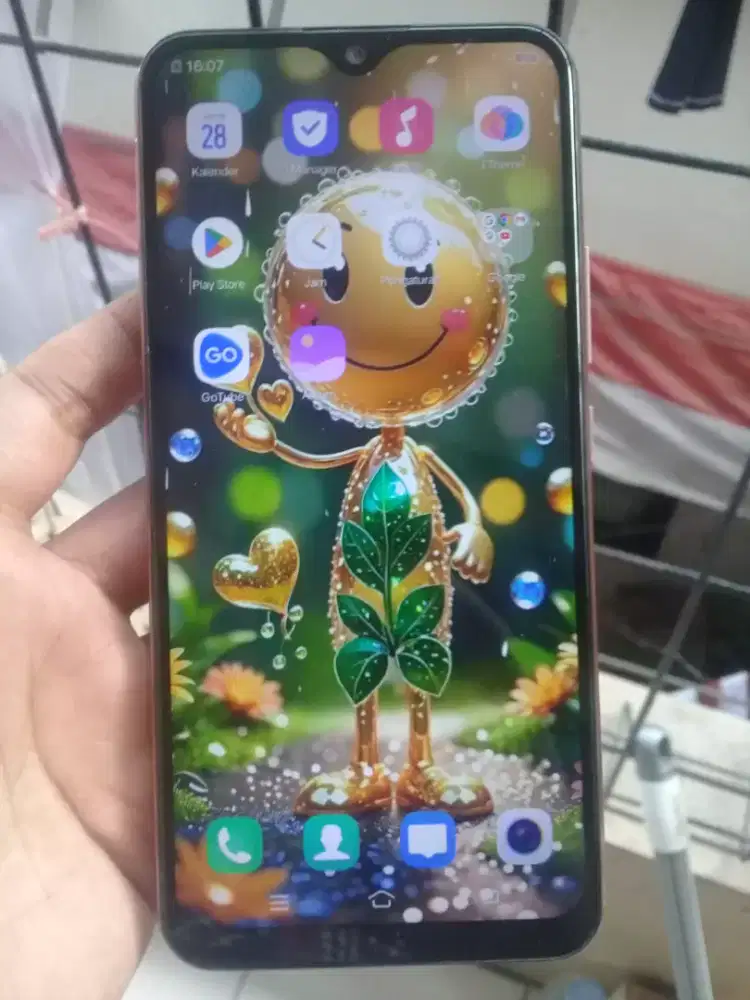 Vivo Y17 4G 8/256 layar 6.3 inchi super mulus