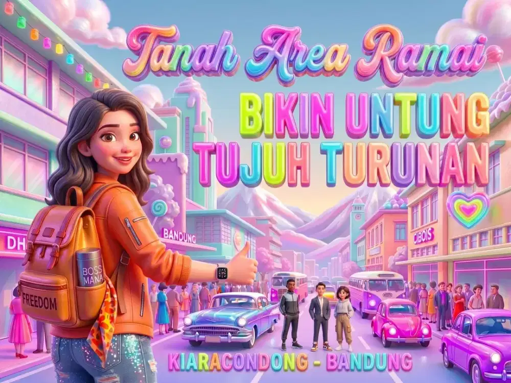 JUAL TANAH DI KIARACONDONG, ANTAPANI, BANDUNG KOTA.