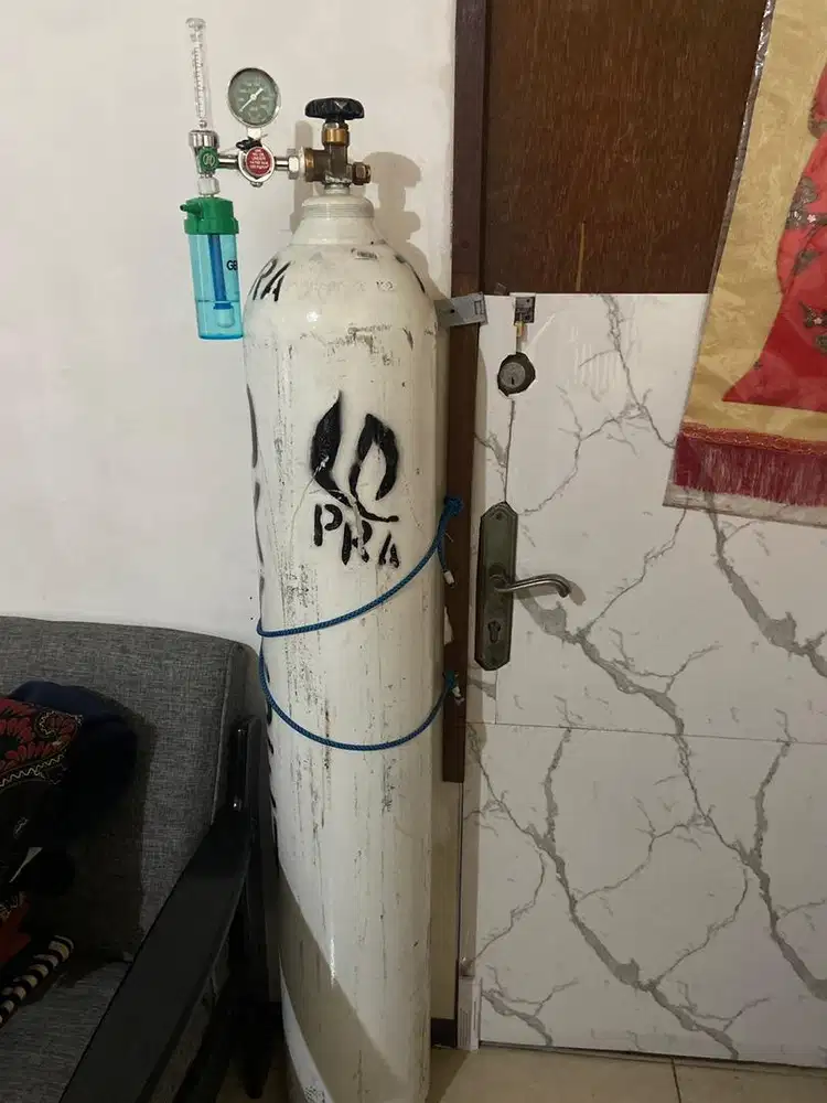 Tabung oksigen 6 kubik + Regulator