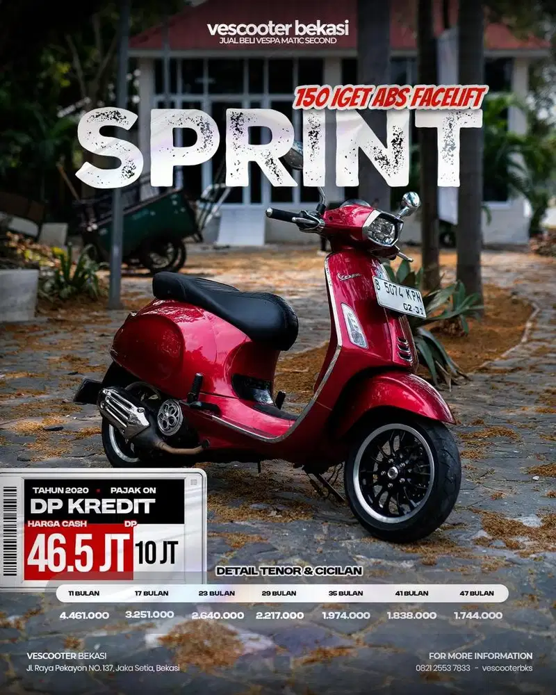 VESPA SPRINT 150 IGET ABS FACELIFT 2020