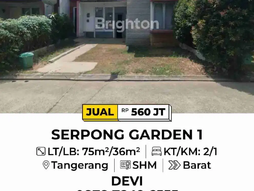 SERPONG GARDEN 1