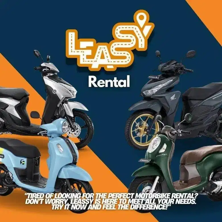 Sewa Motor di Leassy! Harga Terjangkau, Unit Nyaman & Siap Jalan