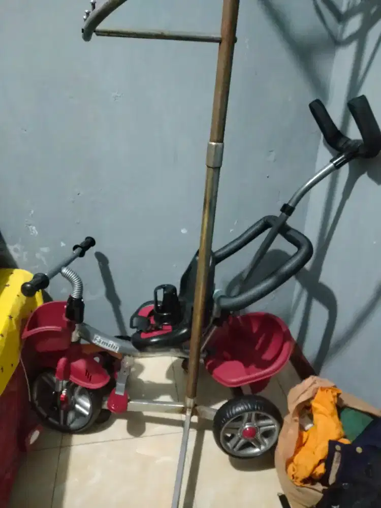 Sepeda Roda 3 Babby Stroller