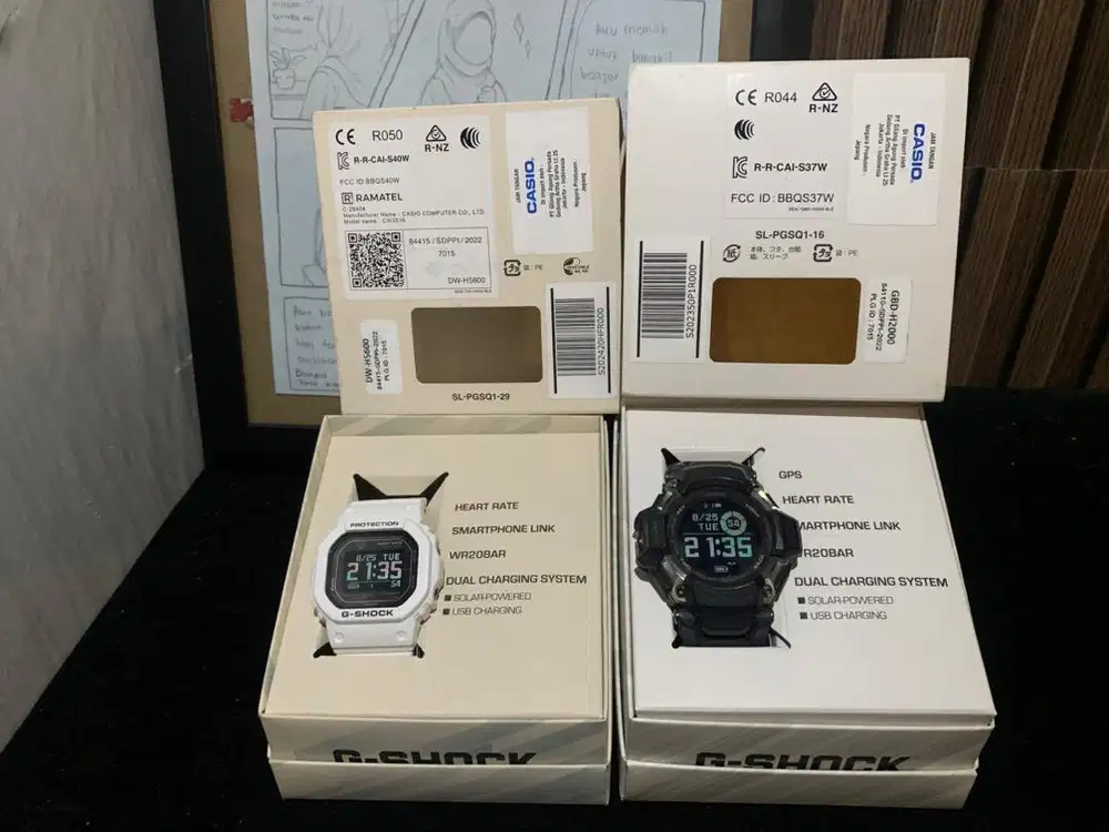 G-SHOCK ORIGINAL — 1 PAKET 2 UNIT