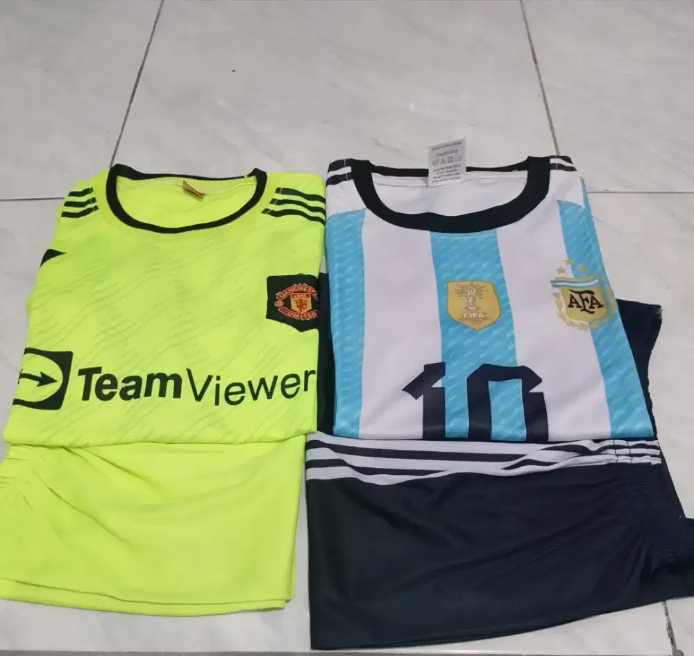 Baju Bola Anak Uk.XL No.18-20 Utk Anak Usia 7-10 Thn