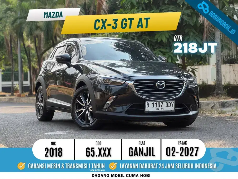 [PAJAK PANJANG] Mazda CX-3 2.0 GT AT 2018 | HRV | CH-R | CRETA