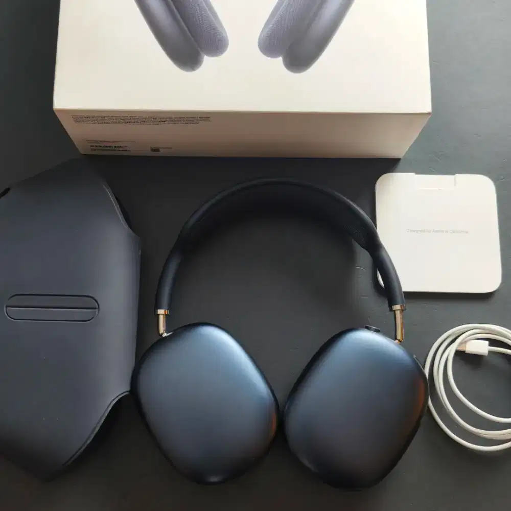 AIRPODS MAX GEN 1 USB C (2024) MIDNIGHT GARANSI RESMI IBOX
