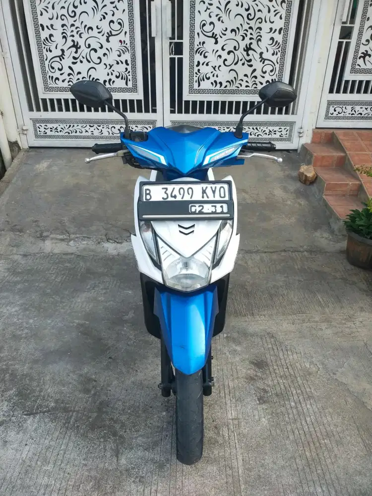 BEAT ESP 2015 PUTIH BIRU ORIGINAL MULUS