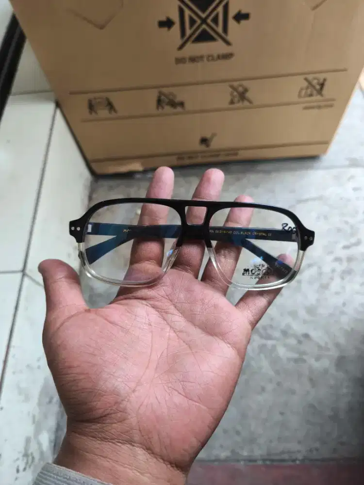 Frame kacamata moscot bjorn two tone free lensa photocromic