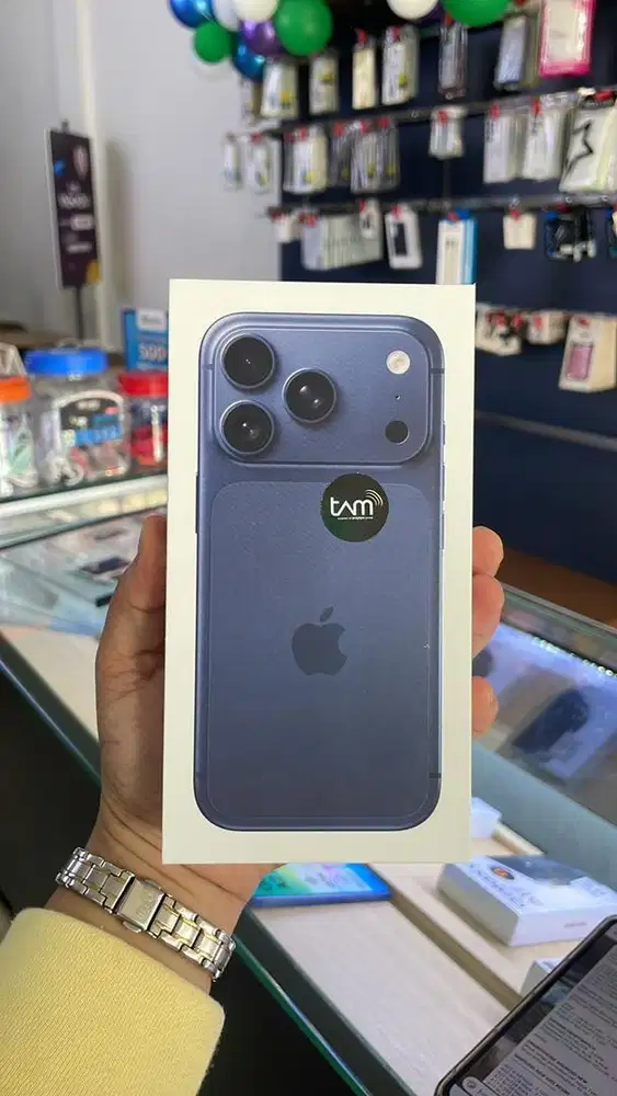 IPHONE 17 PRO 256GB DEEP BLUE BARU GARANSI RESMI