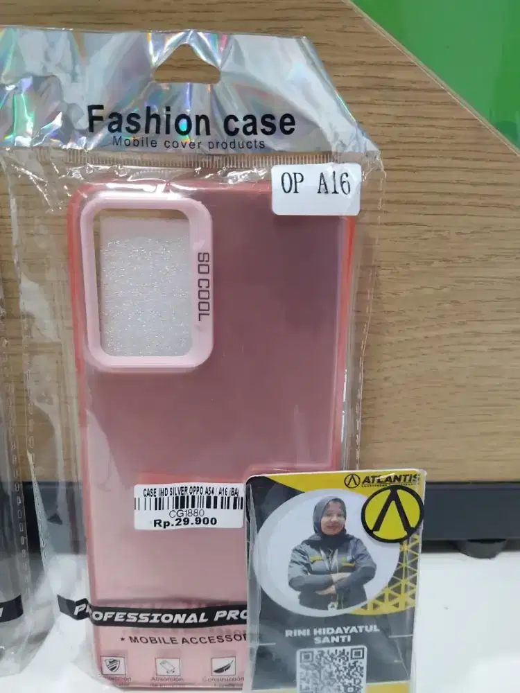 CASE IMD SILVER OPPO A54 | ATLANTIS DAHSYAT