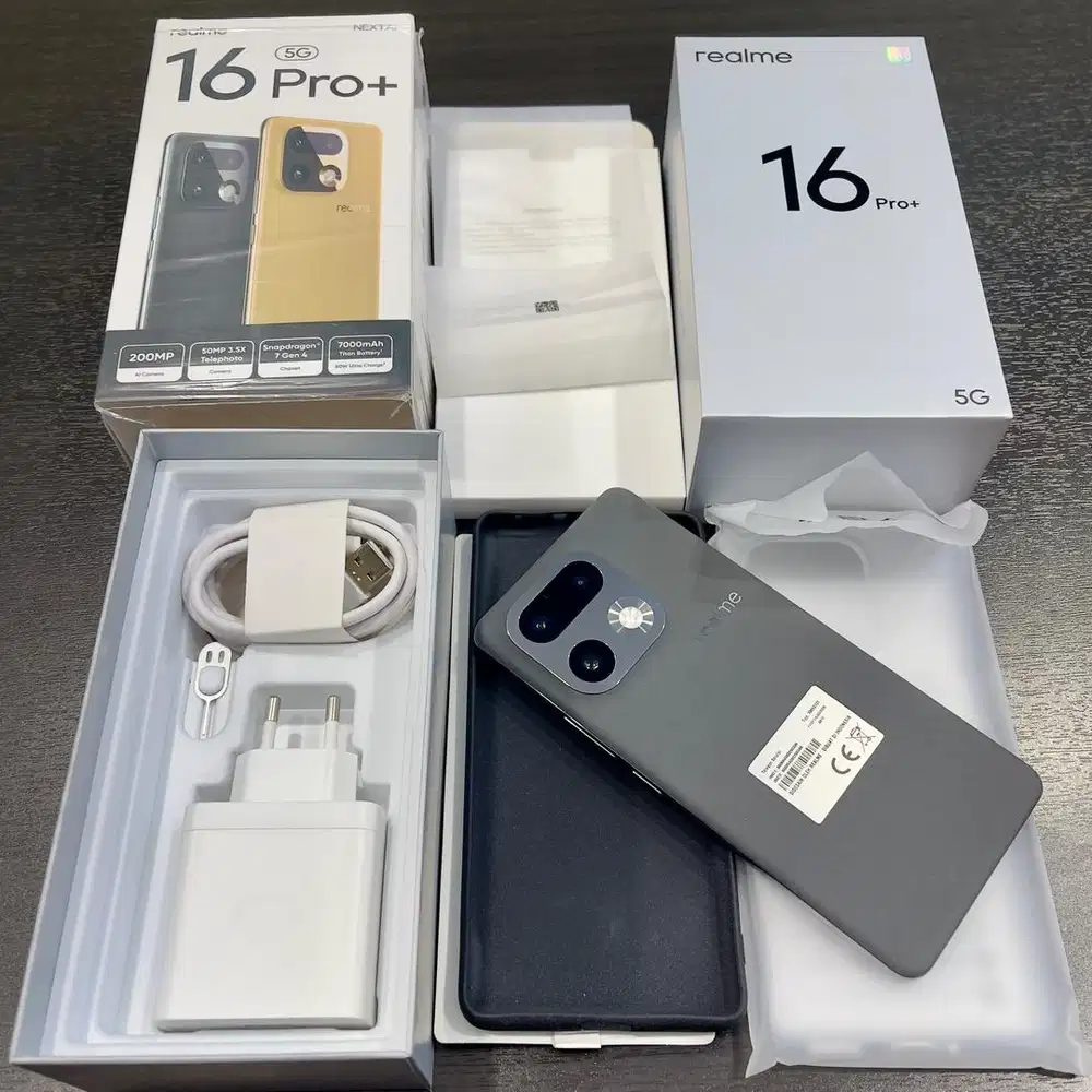 Realme 16 pro plus ram 12 / 512 resmi fullset original garansi