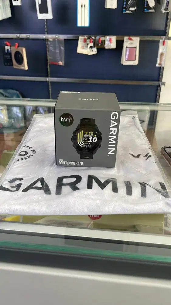 GARMIN FORERUNNER 170 black camp yellow baru garansi resmi