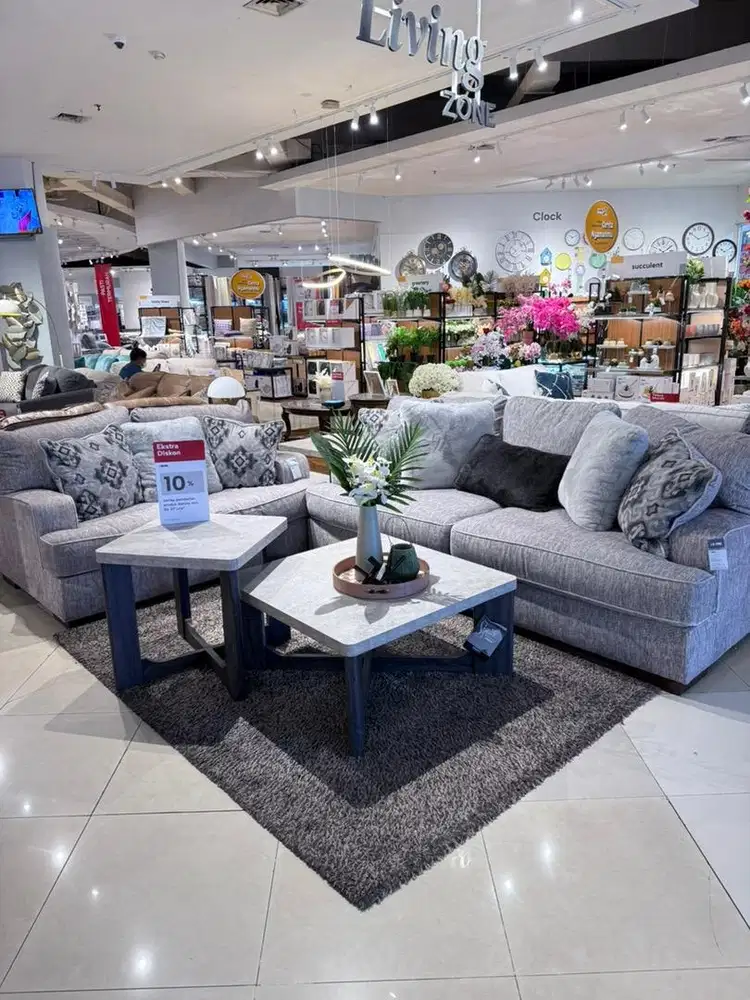 Ashley Mercado Set Sofa Fabric 2 & 3 Seater