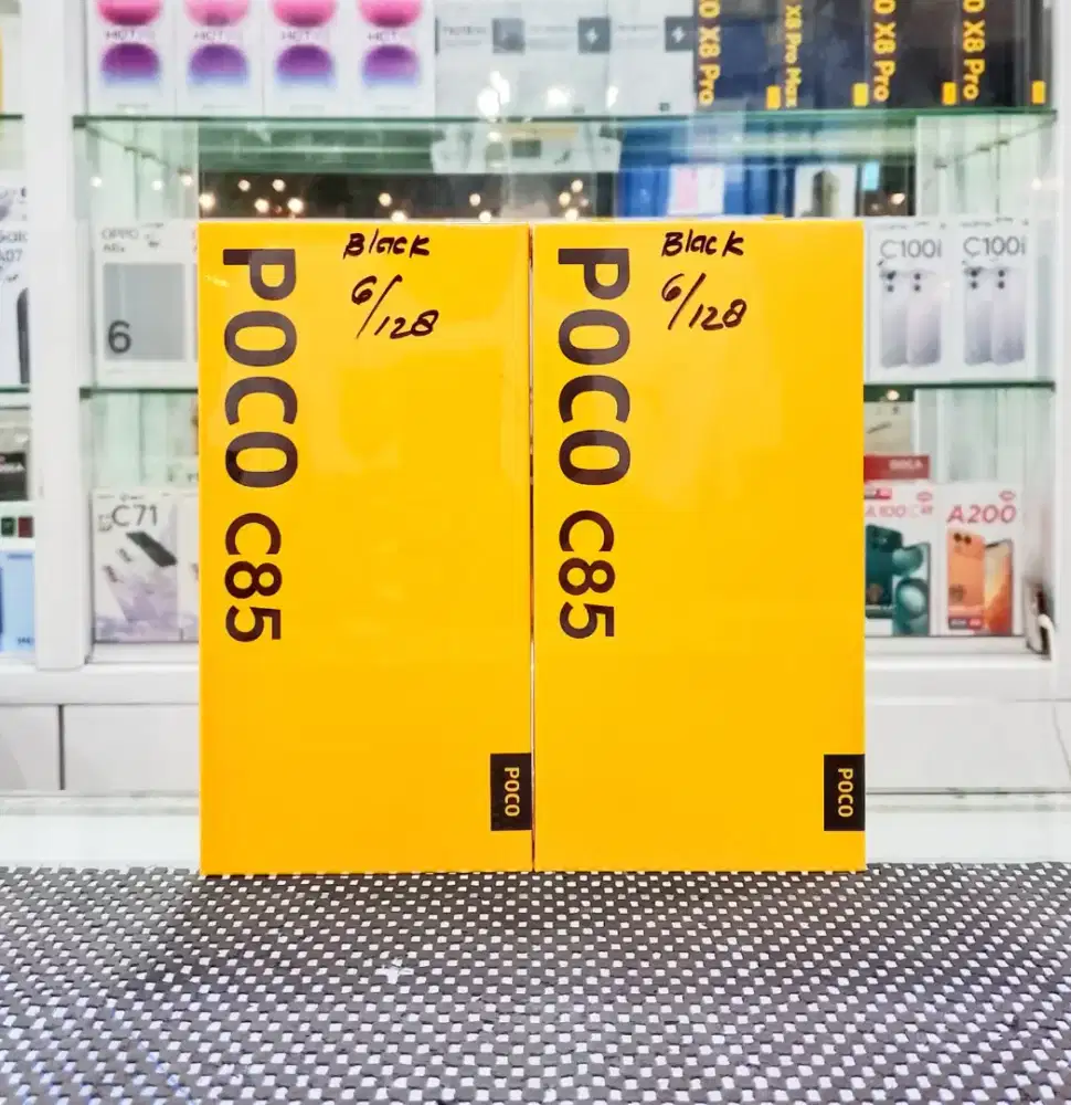 BARU..POCO C85 RAM 6+6/128 SEGEL/GARANSI RESMI.
