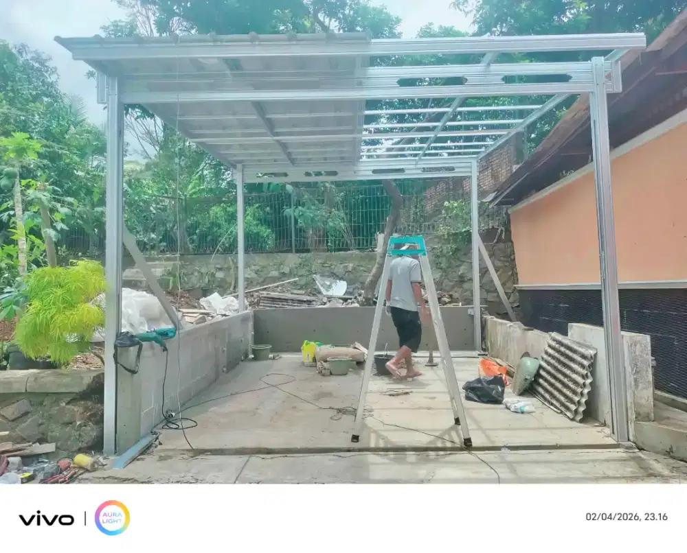 Tukang kanopi baja ringan