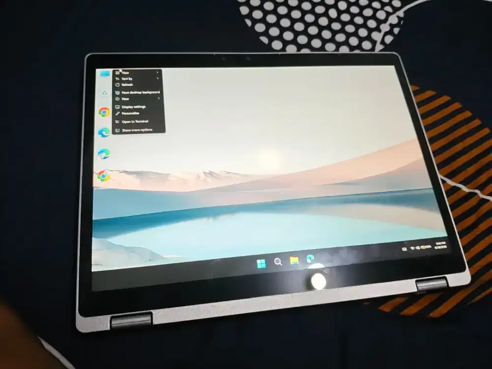 Laptop 2in1 tablet military ram 8gb SSD 256 panasonic cf-sq8 i5 gen 8