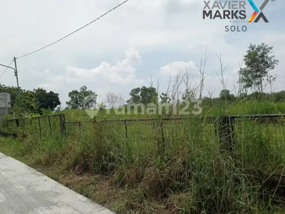 Lahan Cocok Untuk Perumahan Dan Investasi Daerah Gondangrejo Karanganyar