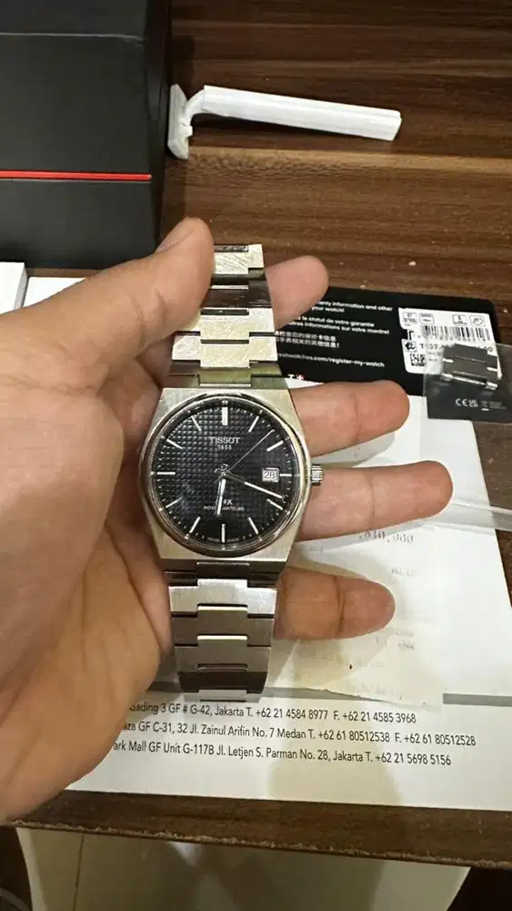 Tissot PRX Powermatic 80 40mm — Black Dial