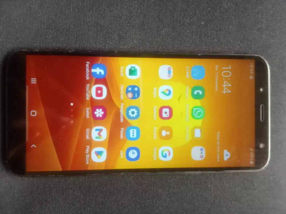 SamsungJ600:Ram3/32,Android9th2020,KameraFlashJernih,Batre&CasingBaik