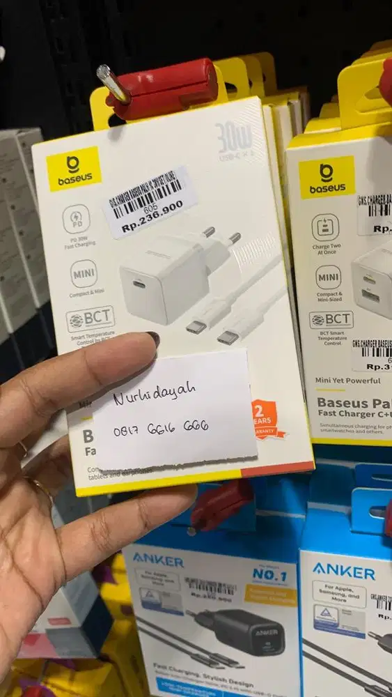 *Baseus Palm 1S 30W* ATLANTIS DAHSYAT