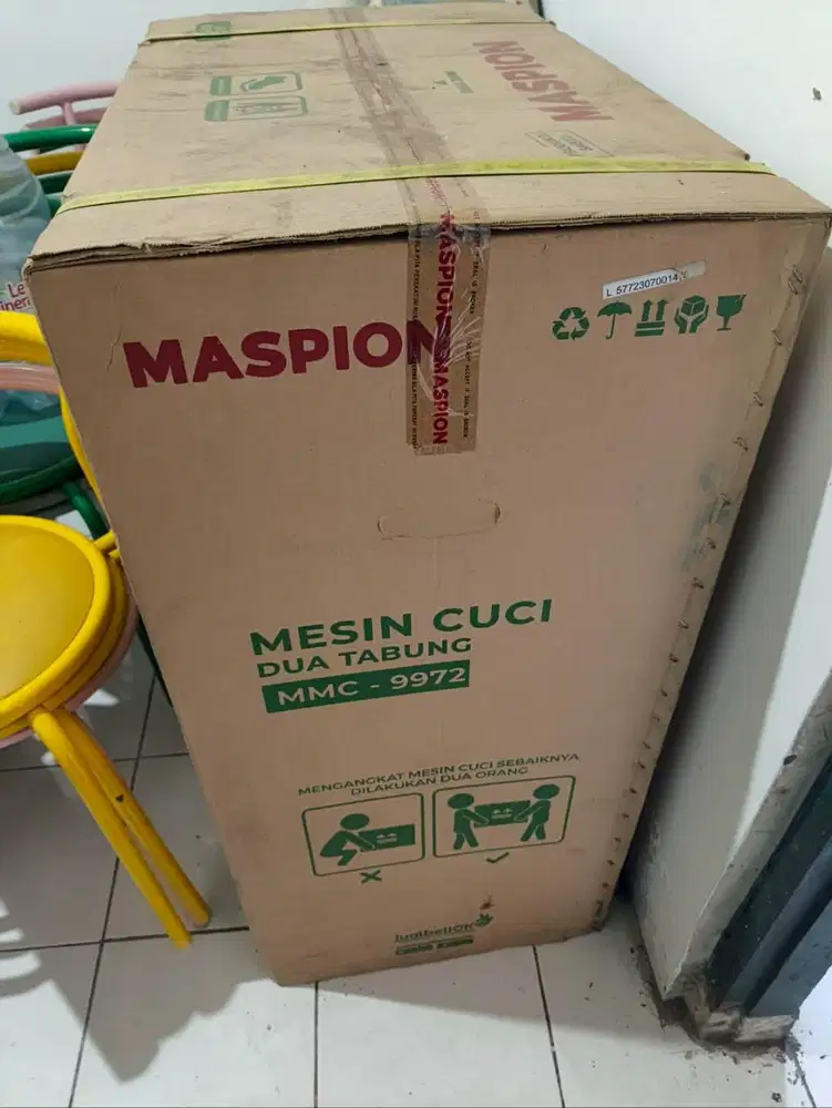 MMC-9972 mesin cuci dua tabung
