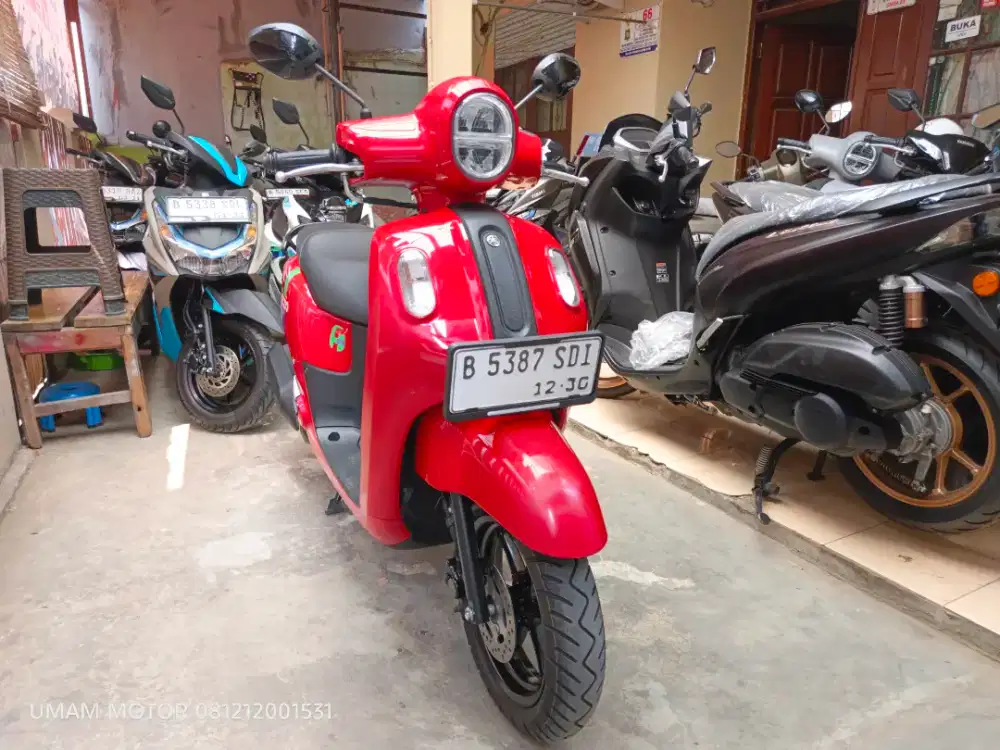 KM 7K YAMAHA FAZZIO KUNCI 2025 BLN 12 BS TT 2024 DI CILEDUG HARGA PAS