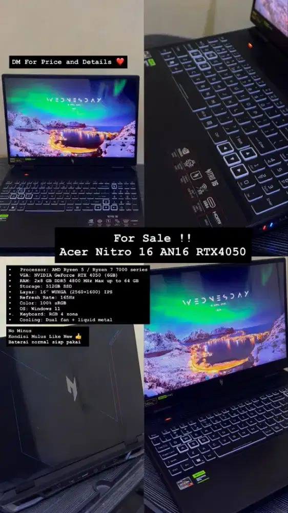 Acer Nitro 16 AN16-41-R5N2