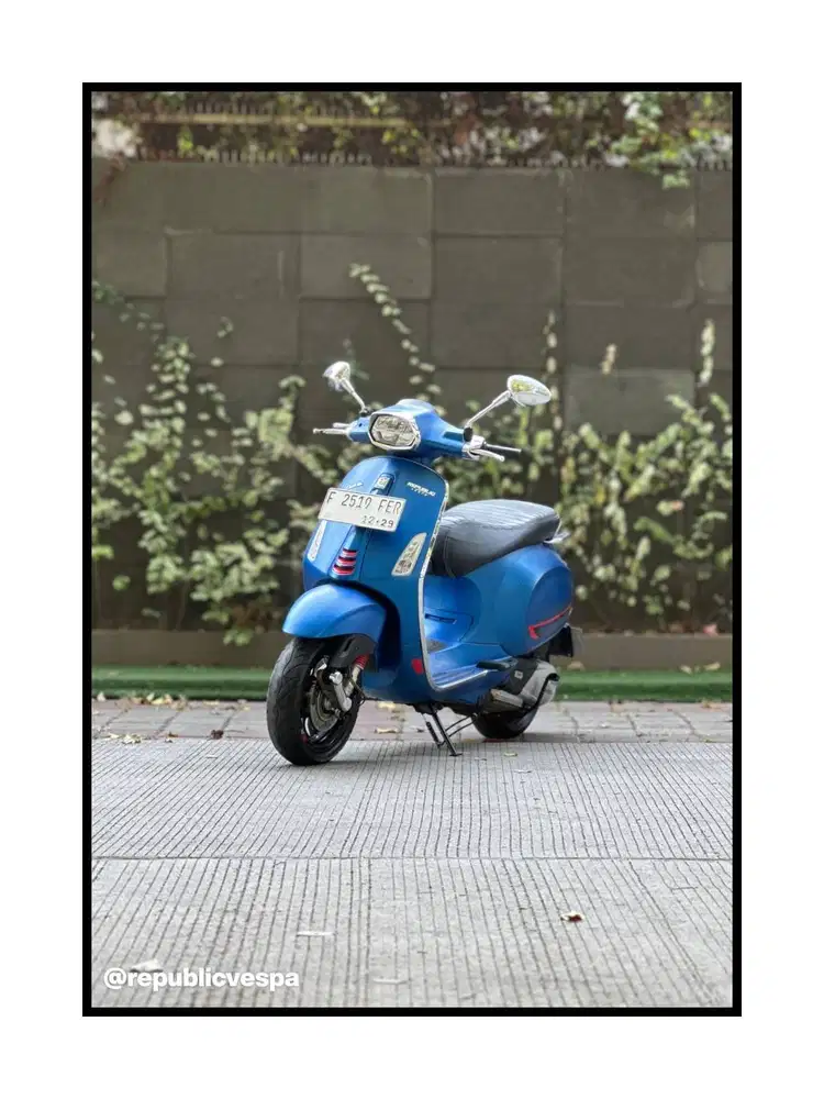 TERMURAH PIAGGIO VESPA SPRINT S150 IGET ABS FACELIFT TH 2019 BLUE