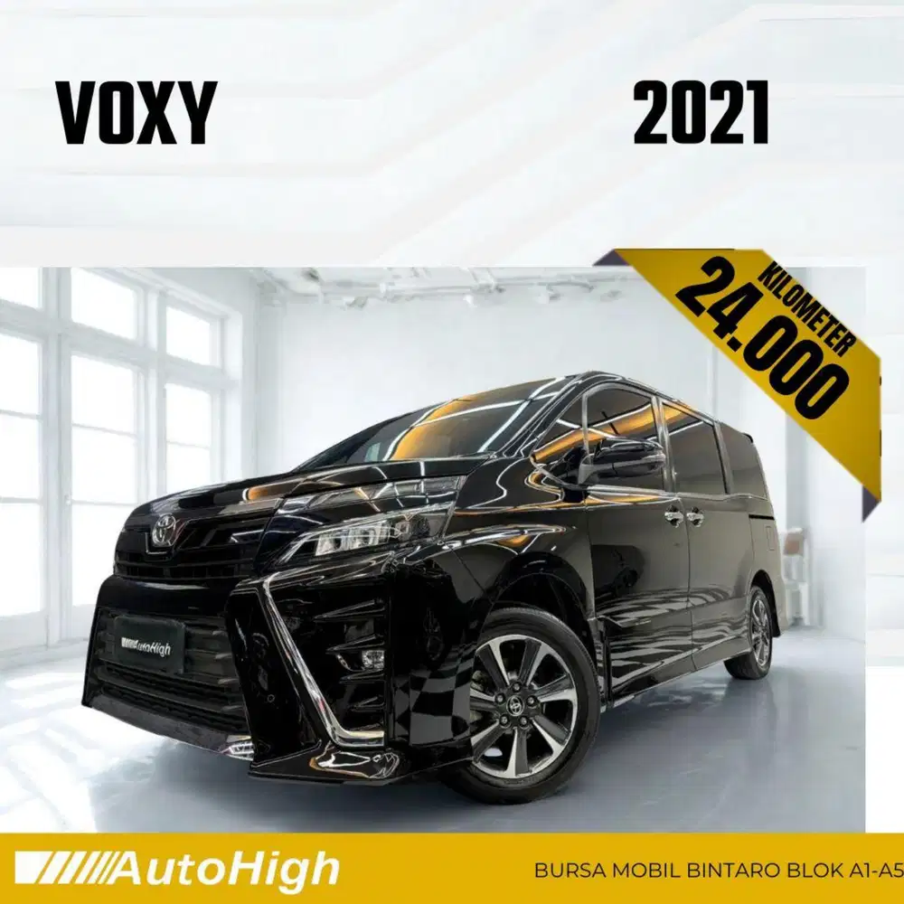 DP10% [Km24.000] Voxy 2021 Black Reg 2022 #AUTOHIGH