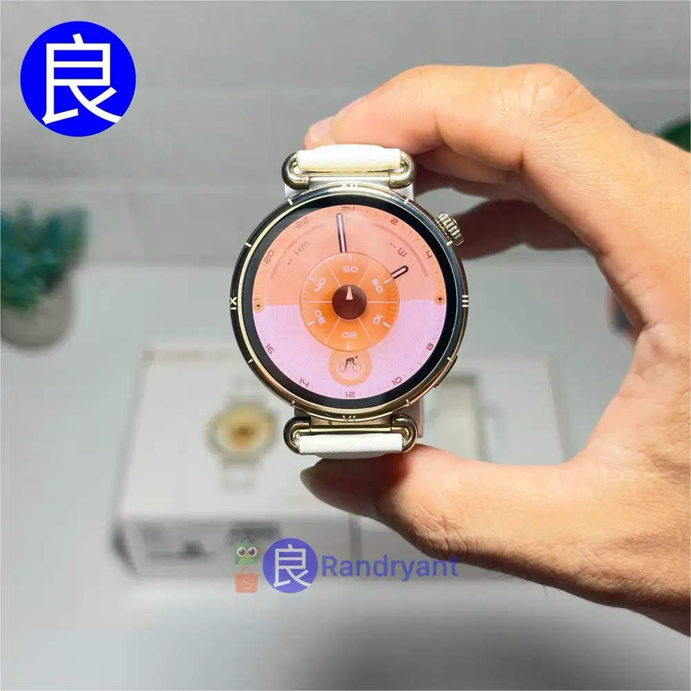 Huawei Watch GT 6 41mm White Leather Garansi Resmi Indo Fullset Ori