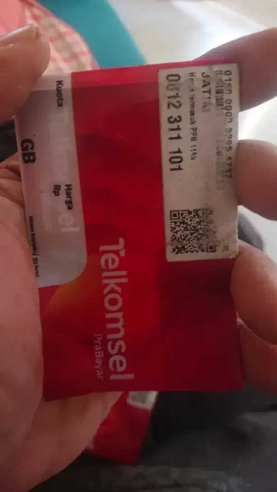 telkomsel 10digit cantik prabayar