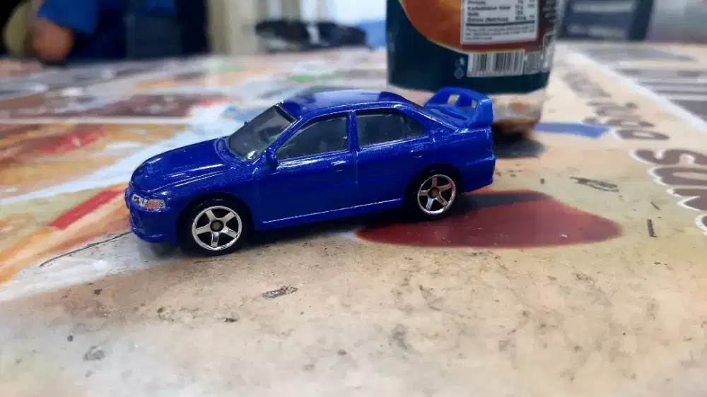 Diecast mitsubishi lancer evo VI