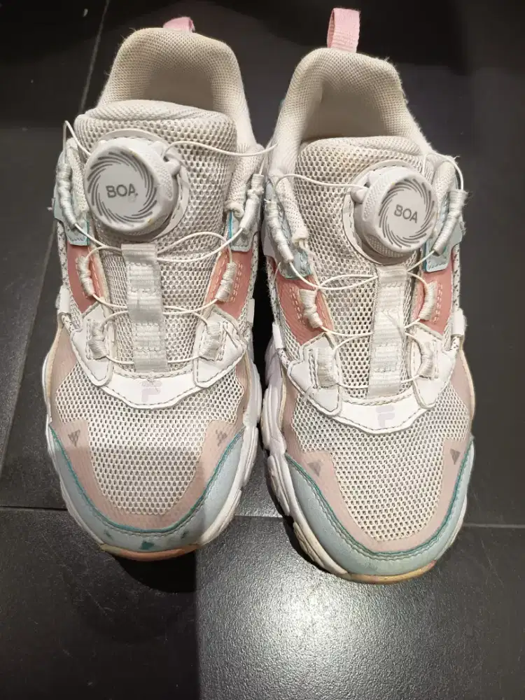 Fila kids shoes sepatu anak preloved original BOA lace eur 33