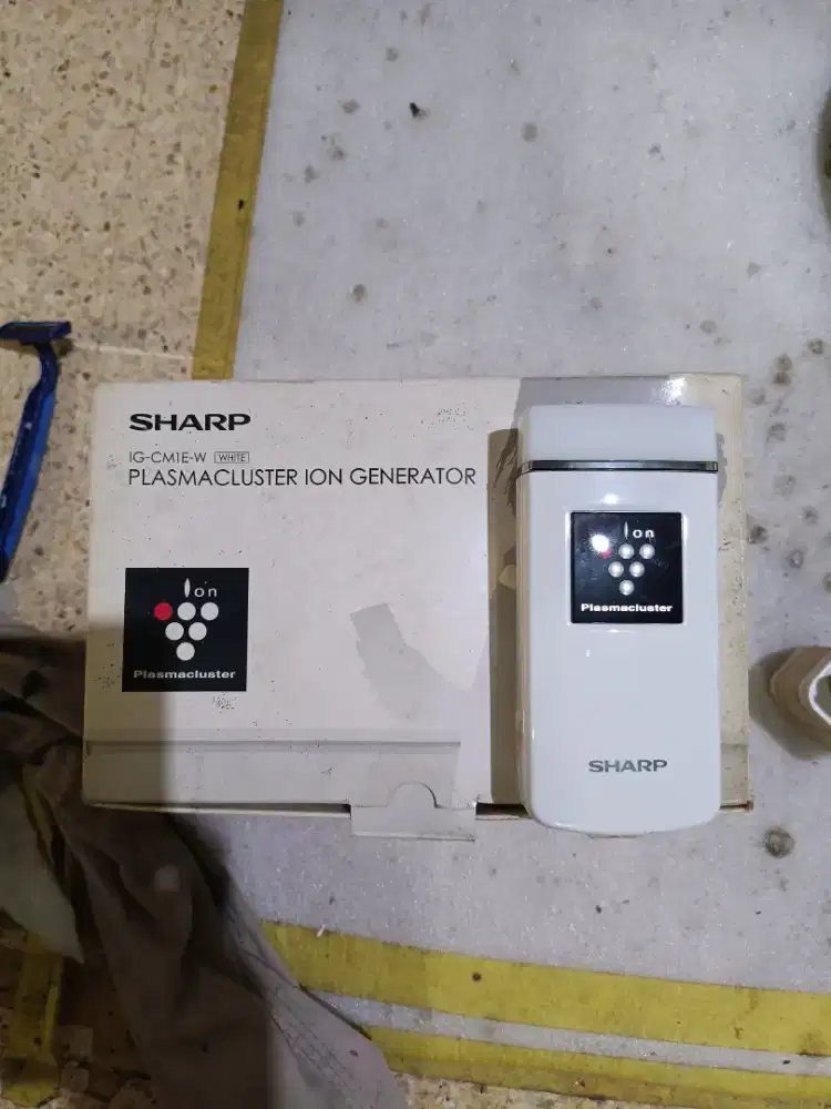 Sharp Plasmacluster Ion Generator IG-CM1E-W Original Mulus + Dus