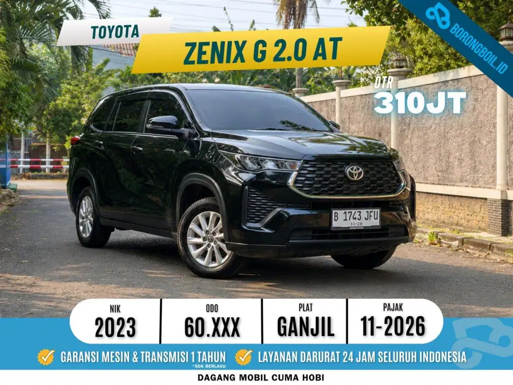 TERMURAH || Toyota Kijang Innova Zenix 2.0 G CVT 2023