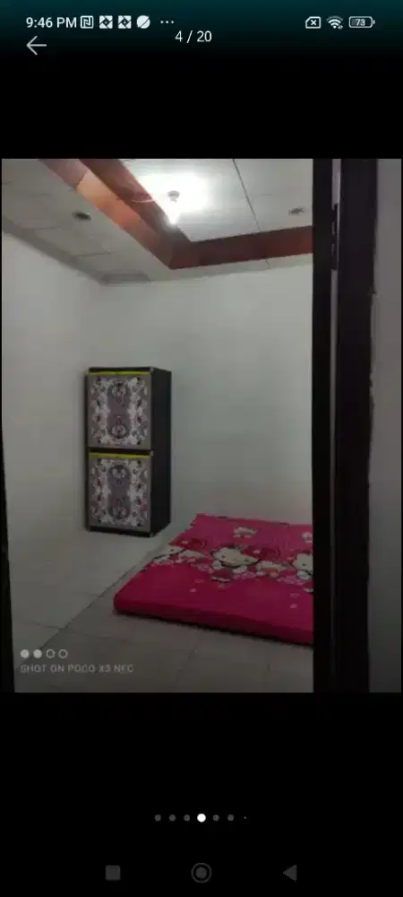 Kost murah free wifi.1015
