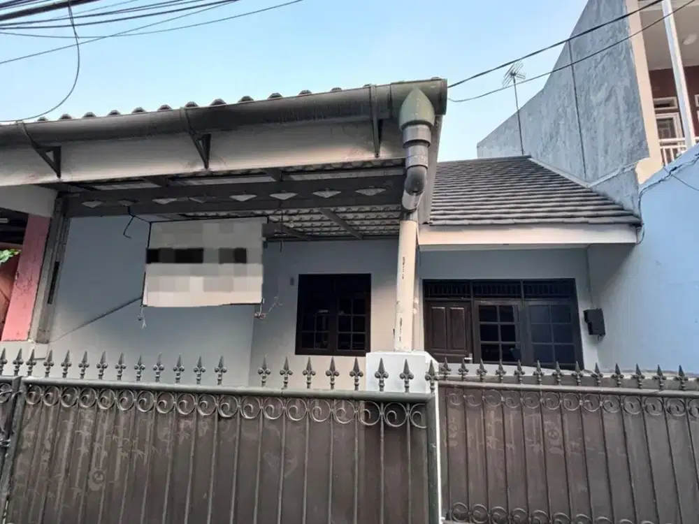 Disewakan rumah murah 1,5 lantai di Pulogebang Permai Jakarta Timur siap huni minimalis modern