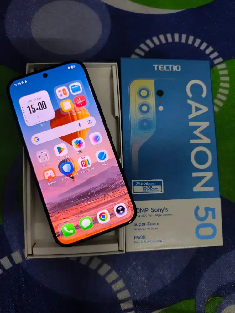 Camon 50 8/256 Mulus Like New