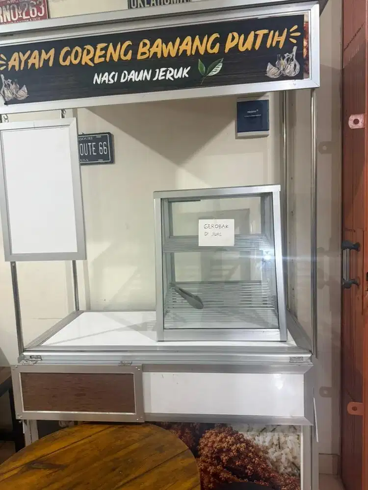 Gerobak tuk jual kaki 5