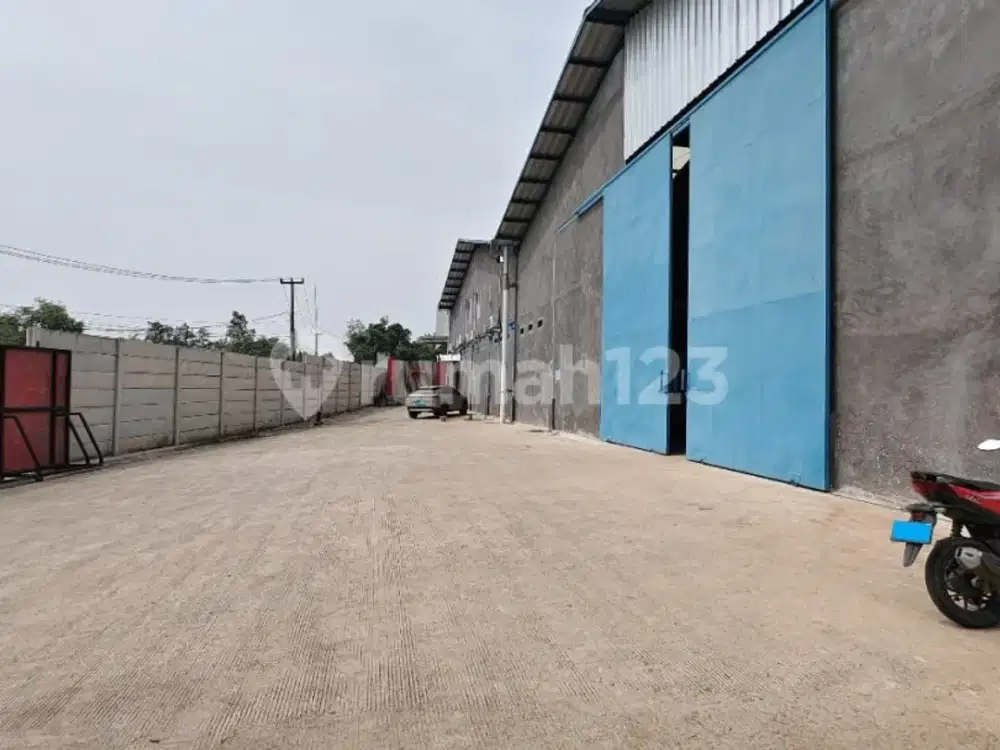 Pabrik/Gudang Tenjo Tangerang, LT 3000, LB 2000