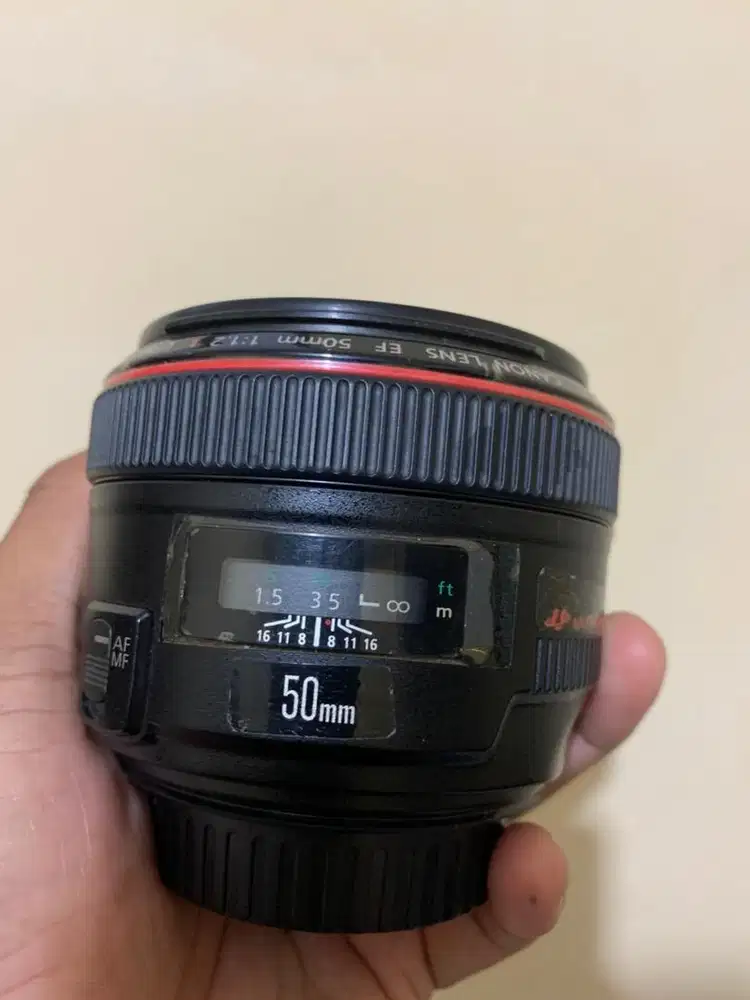 Canon 50mm 1.2 L series