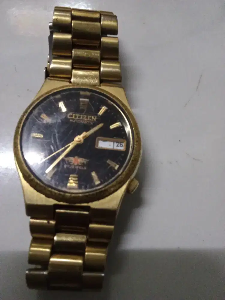 Jam tangan merk vintage citizen eagle 7