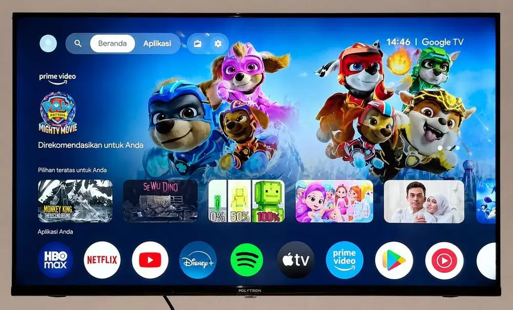 Google TV Polytron 43 inch
