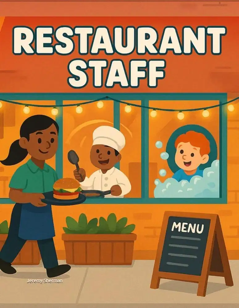 STAFF TEMPAT MAKAN