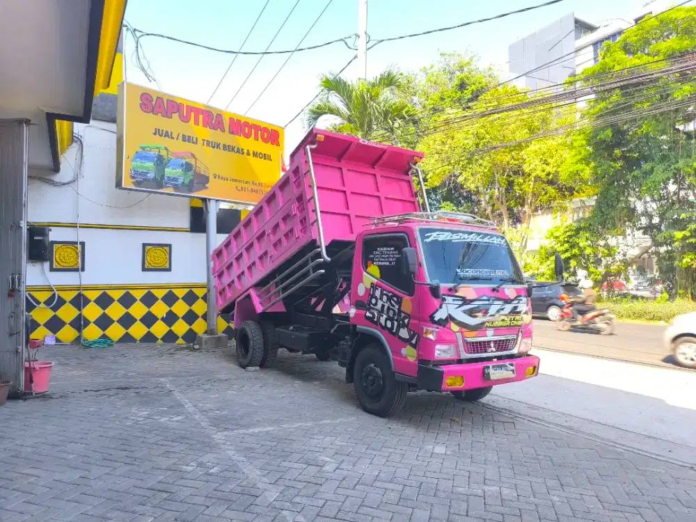 Dump Truk Canter FE75HDX Th2023 Antik!